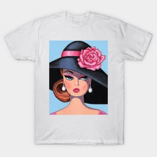 Pearl Earrings T-Shirt